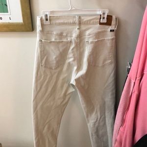 BRIDGETTE SKINNY lucky brand white jeans